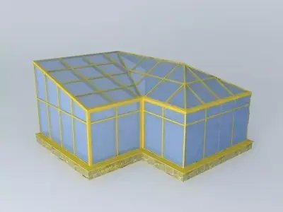 Green house Free 3D model