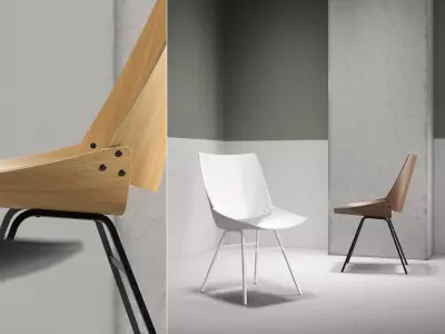 Shell Chair 3D model