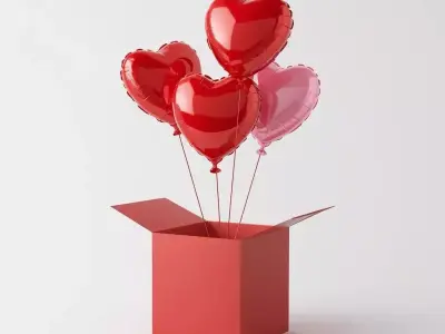 Valentine Day Cute 3D Models Collection 3D Model Pack