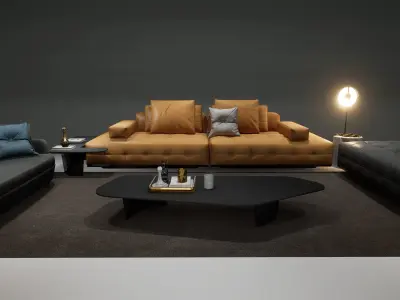 DH STUDIO Furniture Collection 03 Low-poly 3D model
