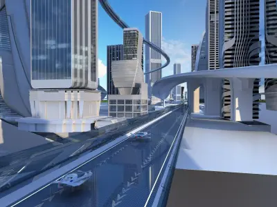 Future City 01 3D model