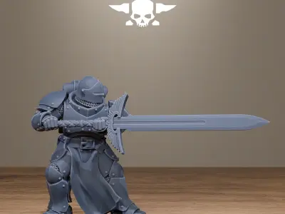 Solaris Greatswordsmen 3D print model