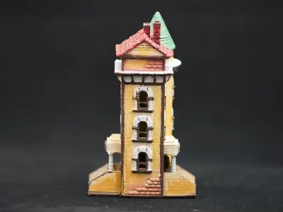 Medieval Light House 11 3D print model