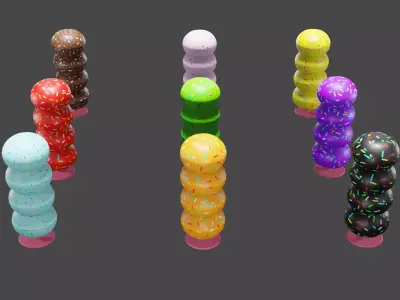 Fall Guys Bubble Obstacle  Free 3D model
