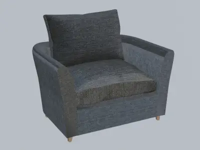 Small sofa 3D model