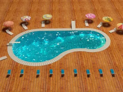 Swimming Pool 3D model