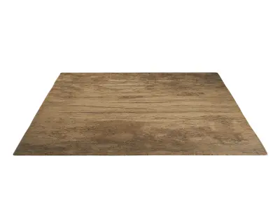 Gold Handloom Cashmere Blend High Pile 3D model