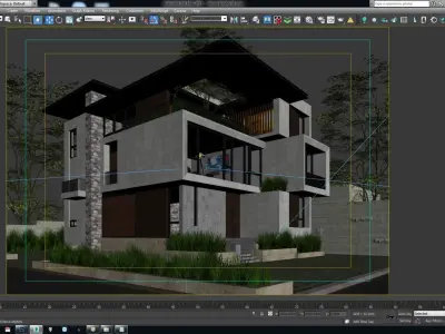 House Exterior 01 3D model
