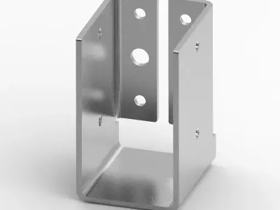 Steel Joist Bracket 3D print model