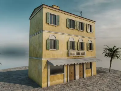 Italian house 3D model