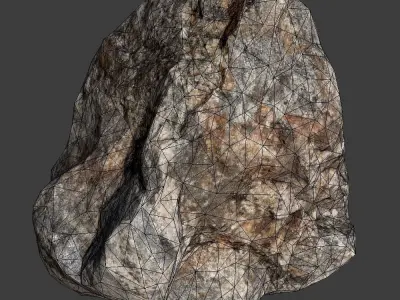 Cydney Stone Low-poly 3D model
