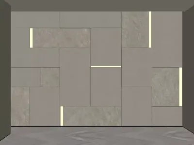 wall decorative light 3D model 3D model 3D model