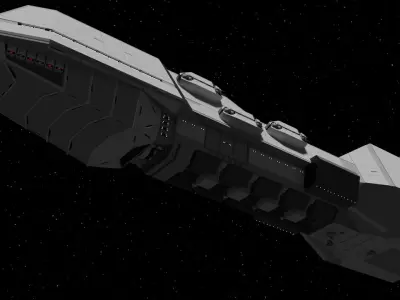 Dreadnought Class - Star Wars - Fan Art 3D model