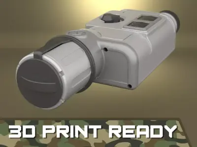 Airsoft Night Vision L3 V SLIM Hollow body 3D print model