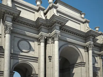 Triumphal Arch 3D model