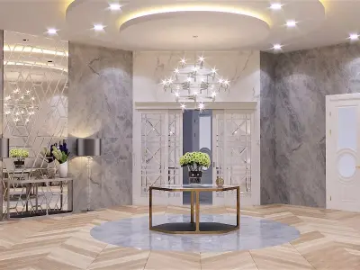 Lobby Entrance 3D model