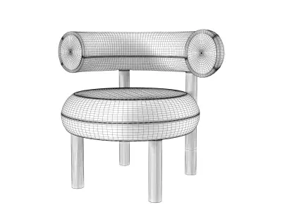 Fat Lounge Chair 3D model