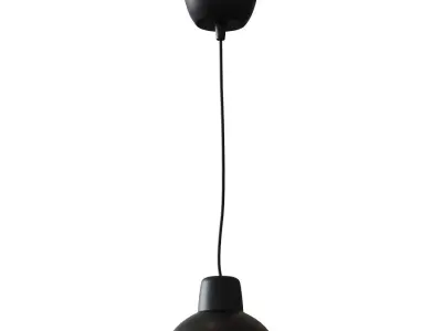 SKURUP Pendant lamp black 19 cm 3D model