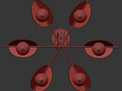 Pascal Chandelier 3D model