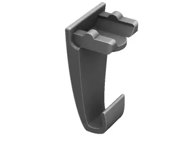 Volkswagen Passat B7 window sun blind hook 3D print model