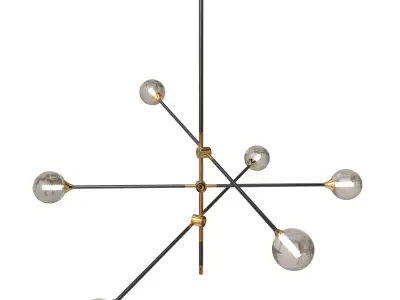 Azzardo Solen 6 AZ4700 3D model