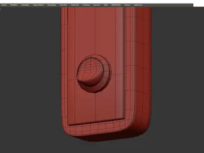 AMO sconce Low-poly 3D model