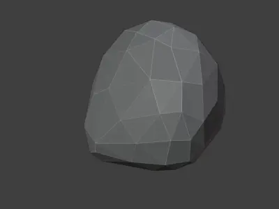 Low Poly Rock 17 Free low-poly 3D model