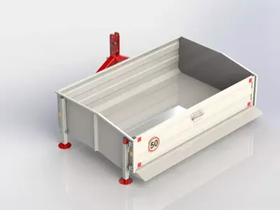 WG 0023 - Mechanical dump box 3D model