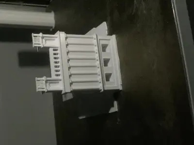 St Mary Woolnoth Architectural Model 3D print model