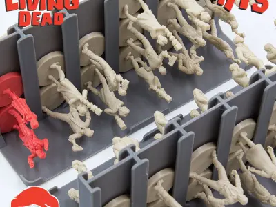 NIGHT OF THE LIVING DEAD INSERTS ORGANIZER BY AM-MEDIA  3D print model