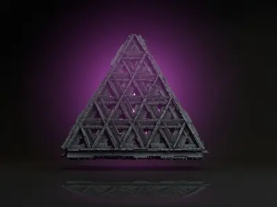 Sci Fi Shapes Harmonius The Sign of Harmony 3D model