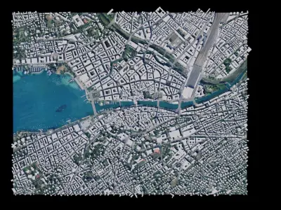Zurich - Switzerland 3D model