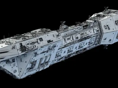 star wars lancer 3D model