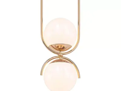 Rondure Globe Pendant Light 3D model