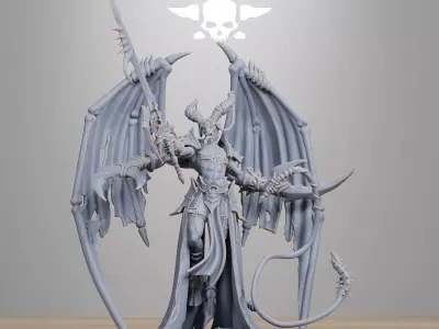 Demon Queen 3D print model
