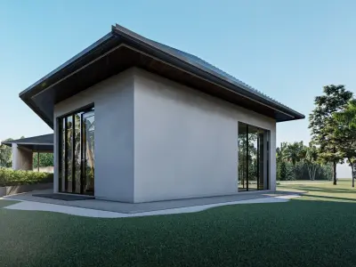 Small House 04 Low-poly 3D model