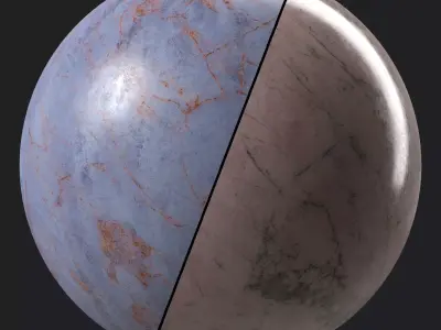 Marble Tile Materials 21- Sbsar Pbr 4k Seamless Texture
