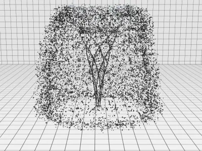 Lumion fountain - animated Low-poly 3D model