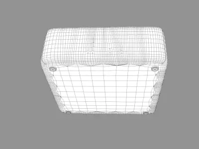Single Sofa- Cushion 3D model