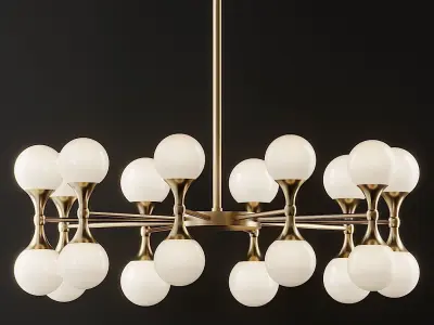 ABERNATHY CHANDELIER from LULU and GEORGIA 3D model