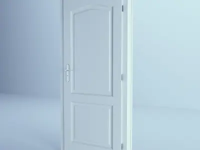 White Door 14 3D model
