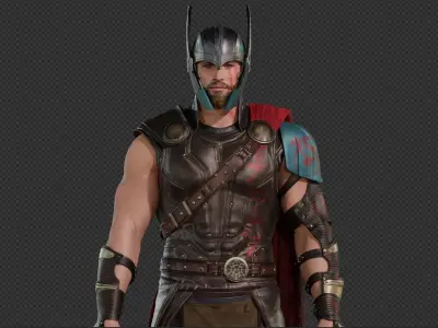 Thor Odinson from Thor Ragnarok -Thor 3- 3D model