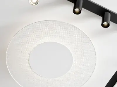 Astro Lighting Set 3D model