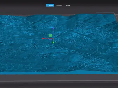 Cityscape  Saarbrucken Germany 3D model