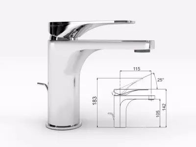 FIMA QUAD F3721 mixer 3D model