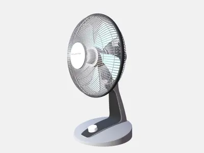 Rowenta Manual Table Fan 3D model