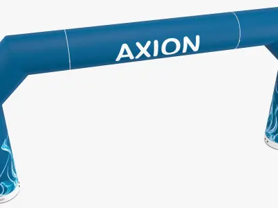 Zip-Off 800-80 inflatable arch Axion 3D model