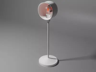Lamp Furniture Light bulb Low-poly 3D model