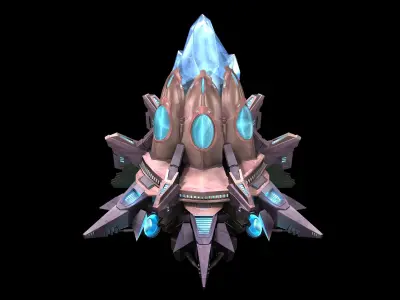 Crystal Energy - Generator 01 3D model
