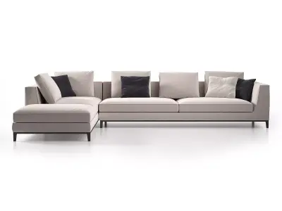 Lucrezia Modular Sofa 3D model
